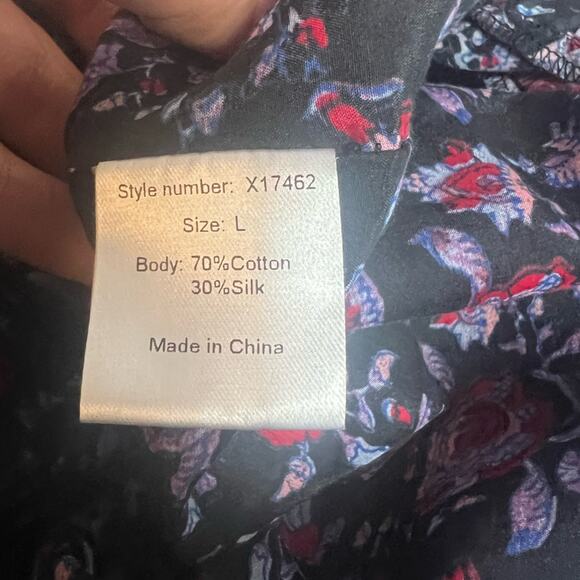 XIRENA Lea Dress shopbop floral Sz L - Picture 7 of 10